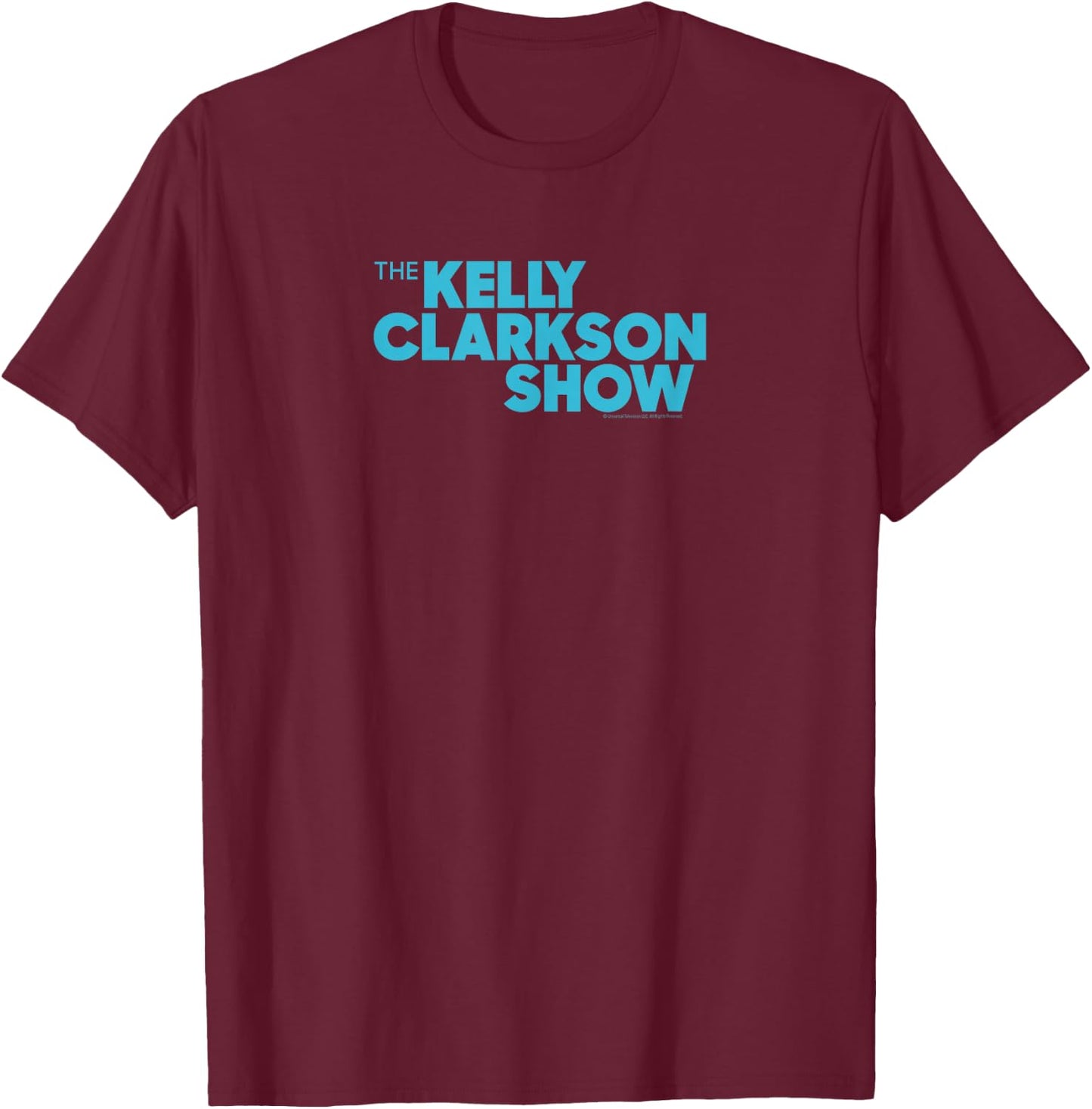 The Kelly Clarkson Show Single Color Logo T-Shirt - T-Shirt | Maroon