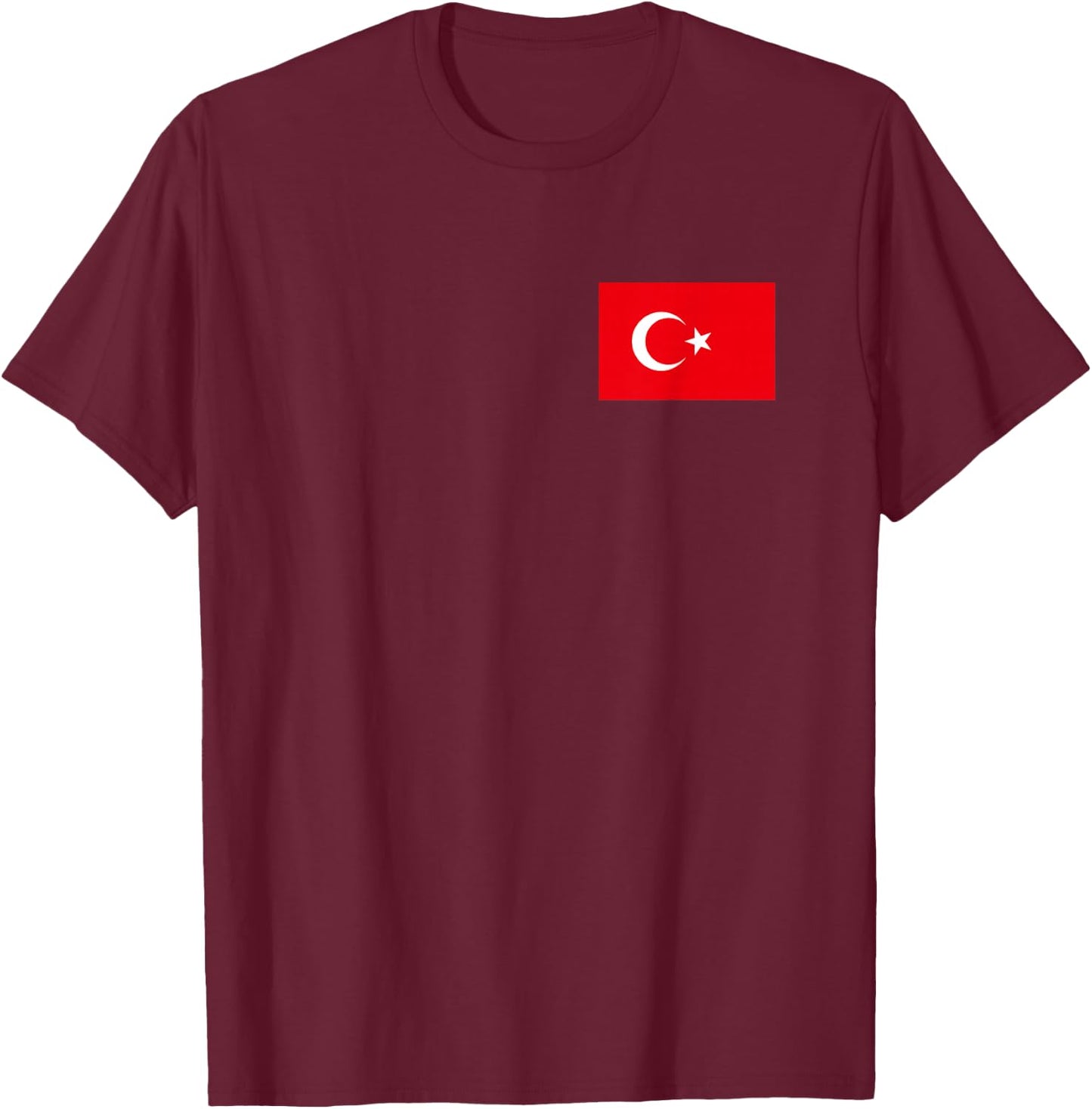 Türkei Flagge Türk Bayragi Design Damen Herren Deko Türkiye T-Shirt - T-Shirt | Maroon