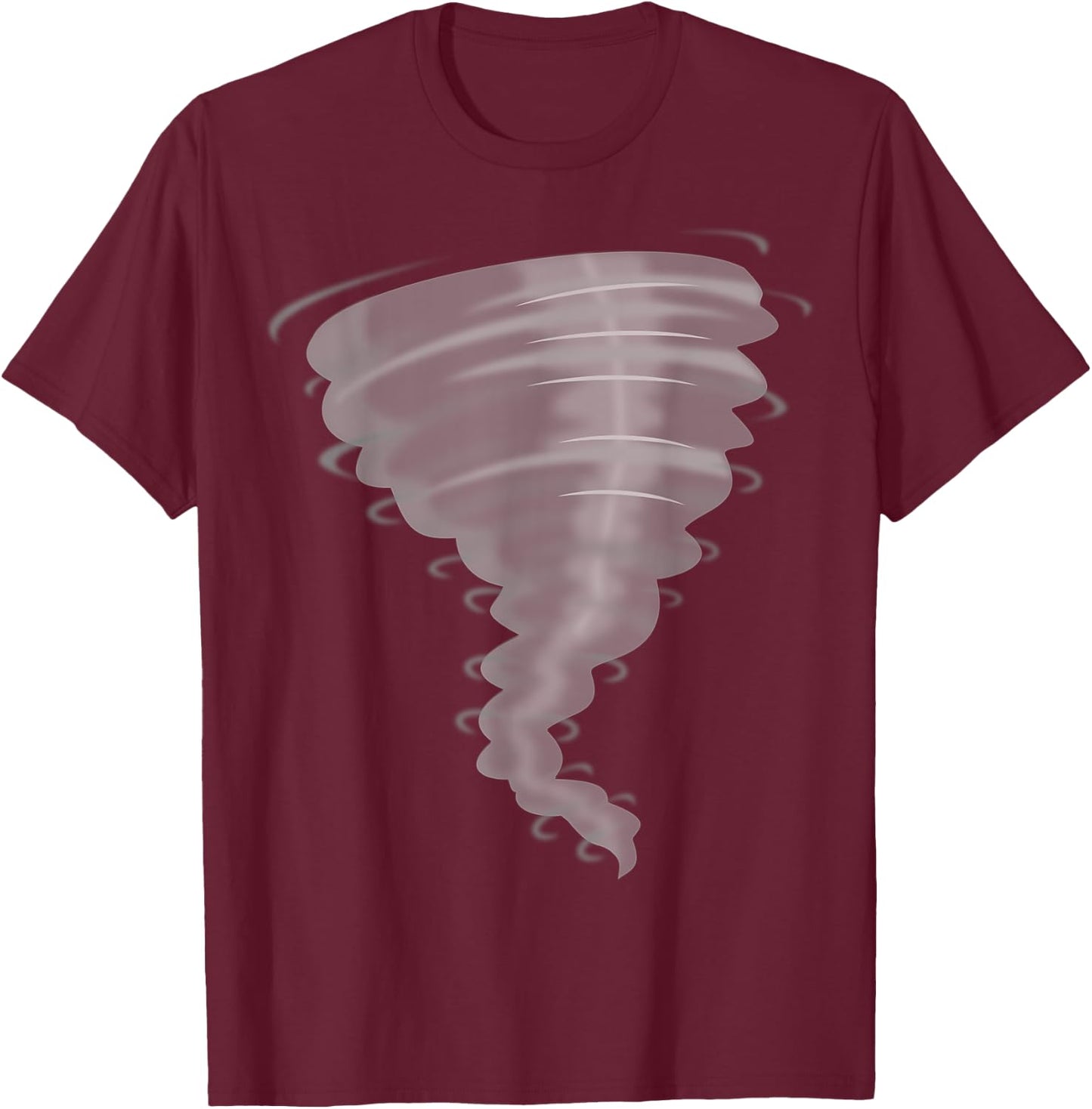 Tornado - Storm Chaser - Scary Weather Hurricane T-Shirt - T-Shirt | Maroon