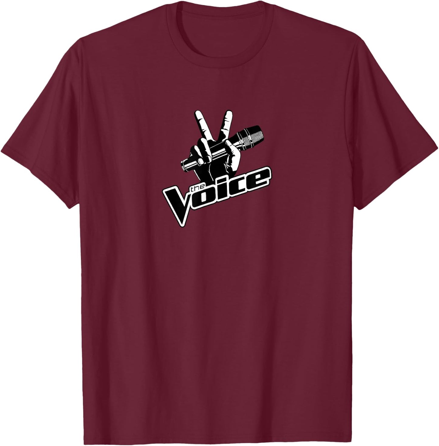 The Voice Logo T-Shirt - T-Shirt | Maroon