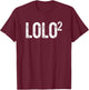 Second Time Lolo Again 2nd Power Baby Announcement T-Shirt - T-Shirt | Maroon