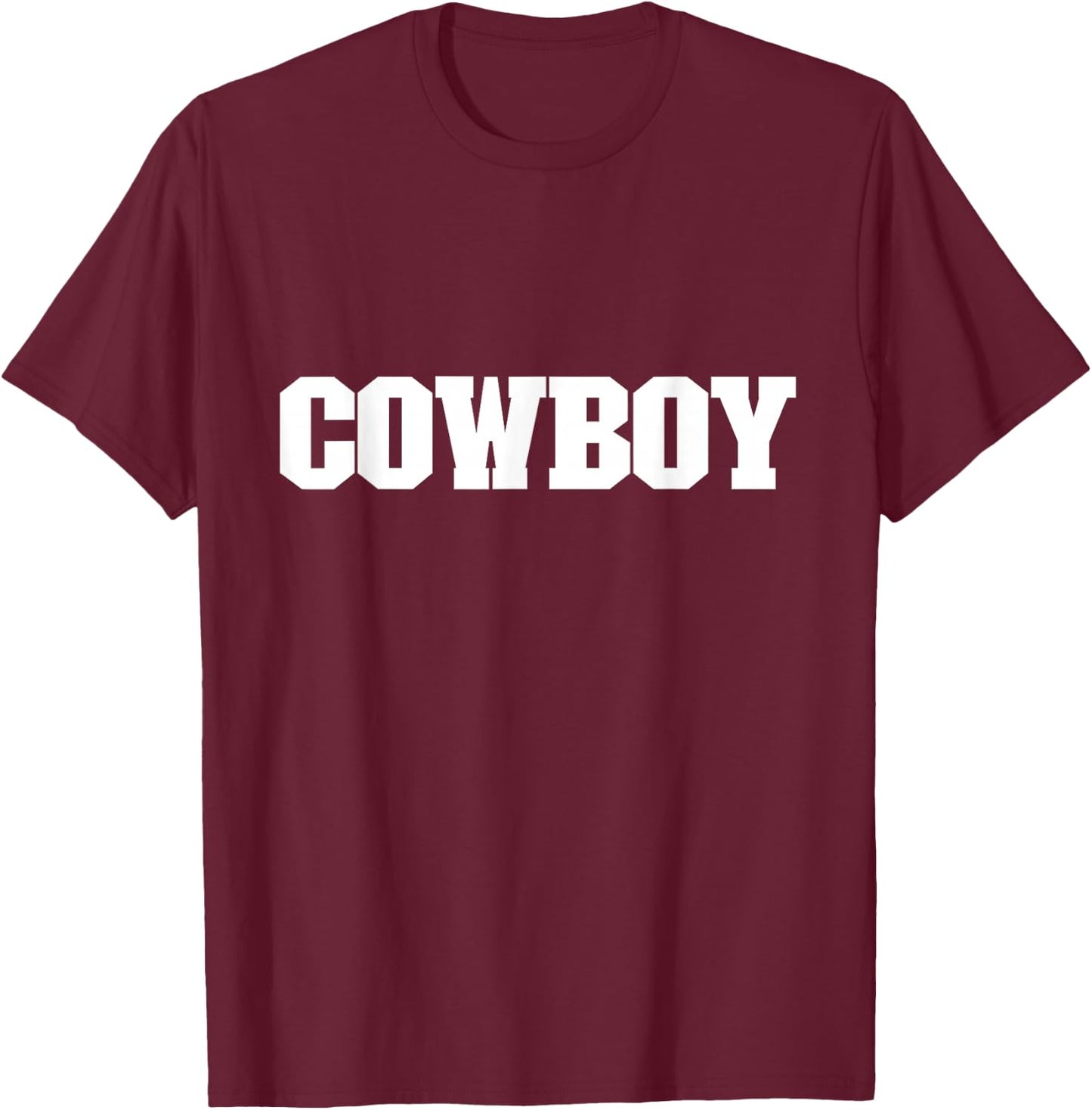 Shirt That Says Cowboy Women & kids T-Shirt - T-Shirt | Maroon