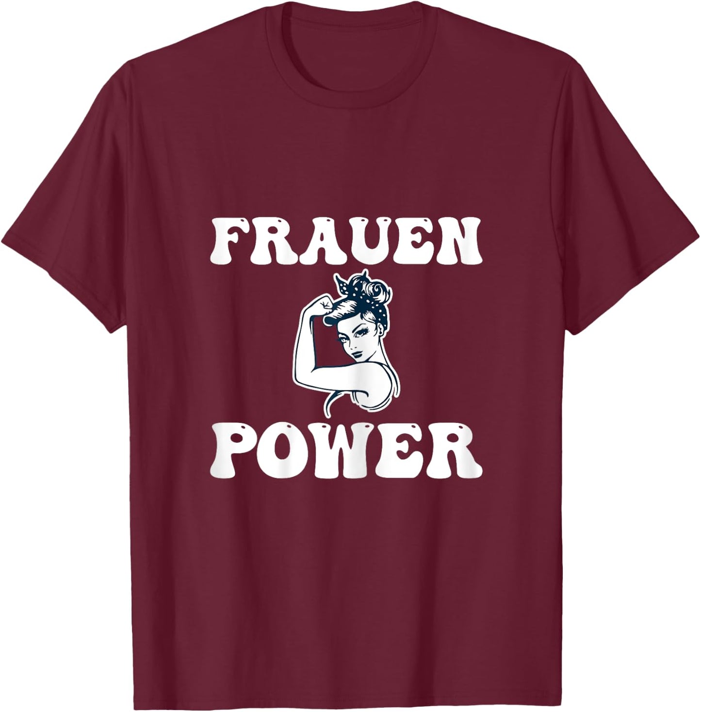 Women's Gift Women's Day World Women's Day Girlfriend , black T-Shirt - T-Shirt | Maroon
