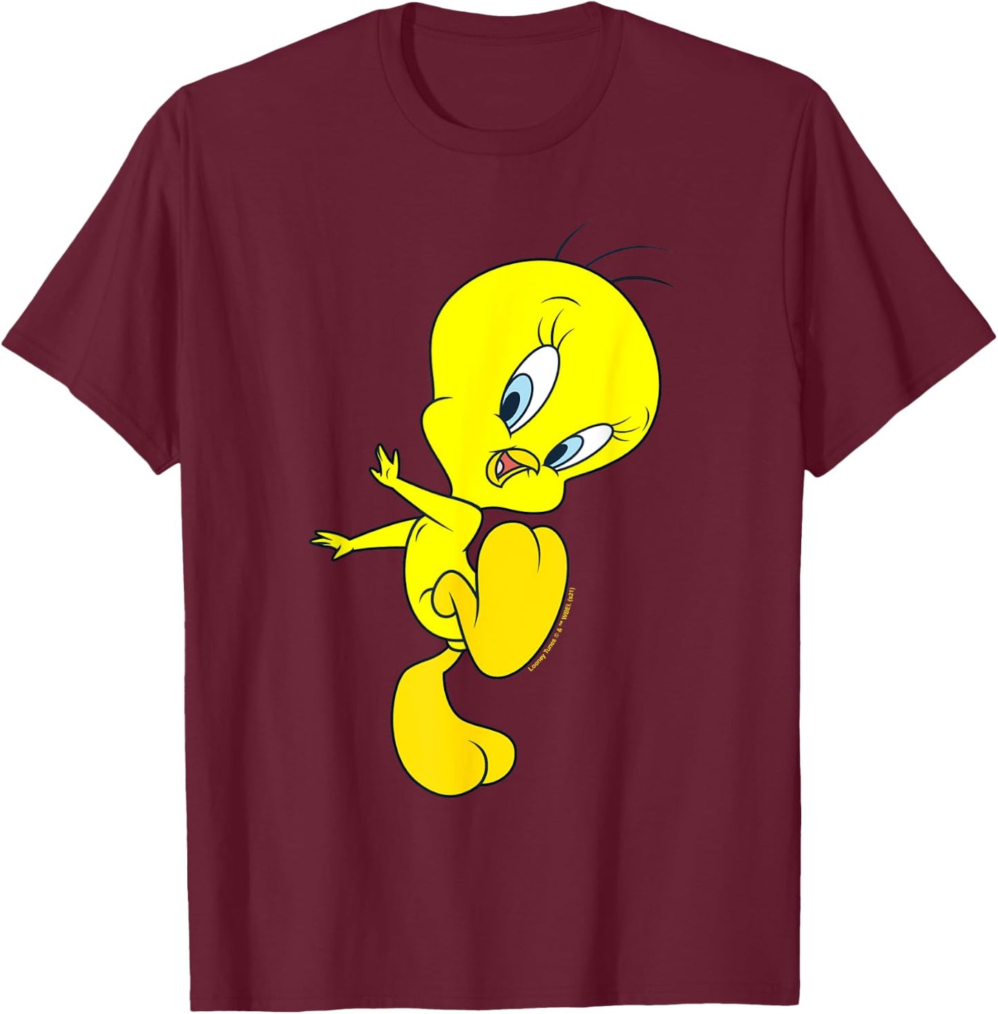 Looney Tunes Tweety T-Shirt - T-Shirt | Maroon