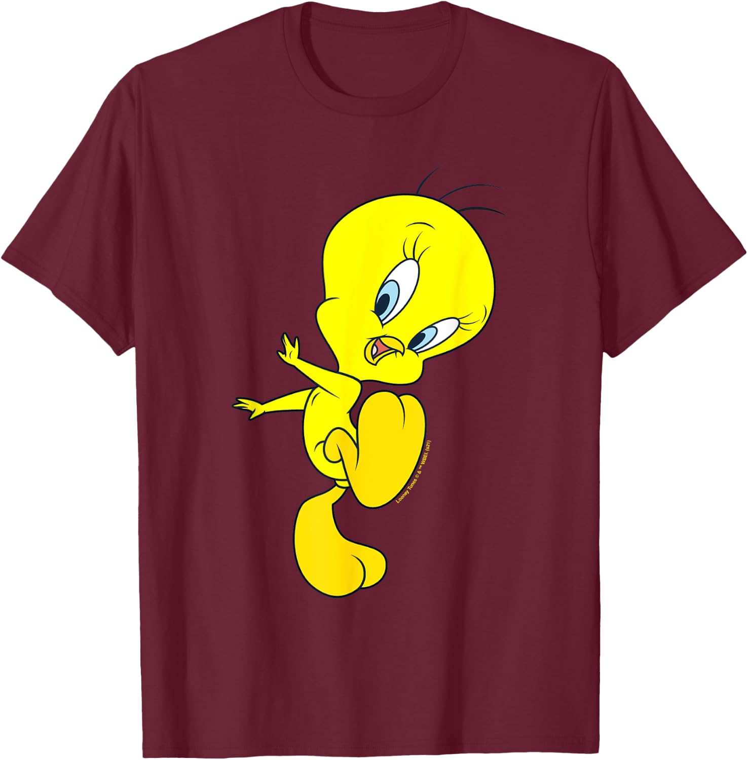 Looney Tunes Tweety T-Shirt - T-Shirt | Maroon
