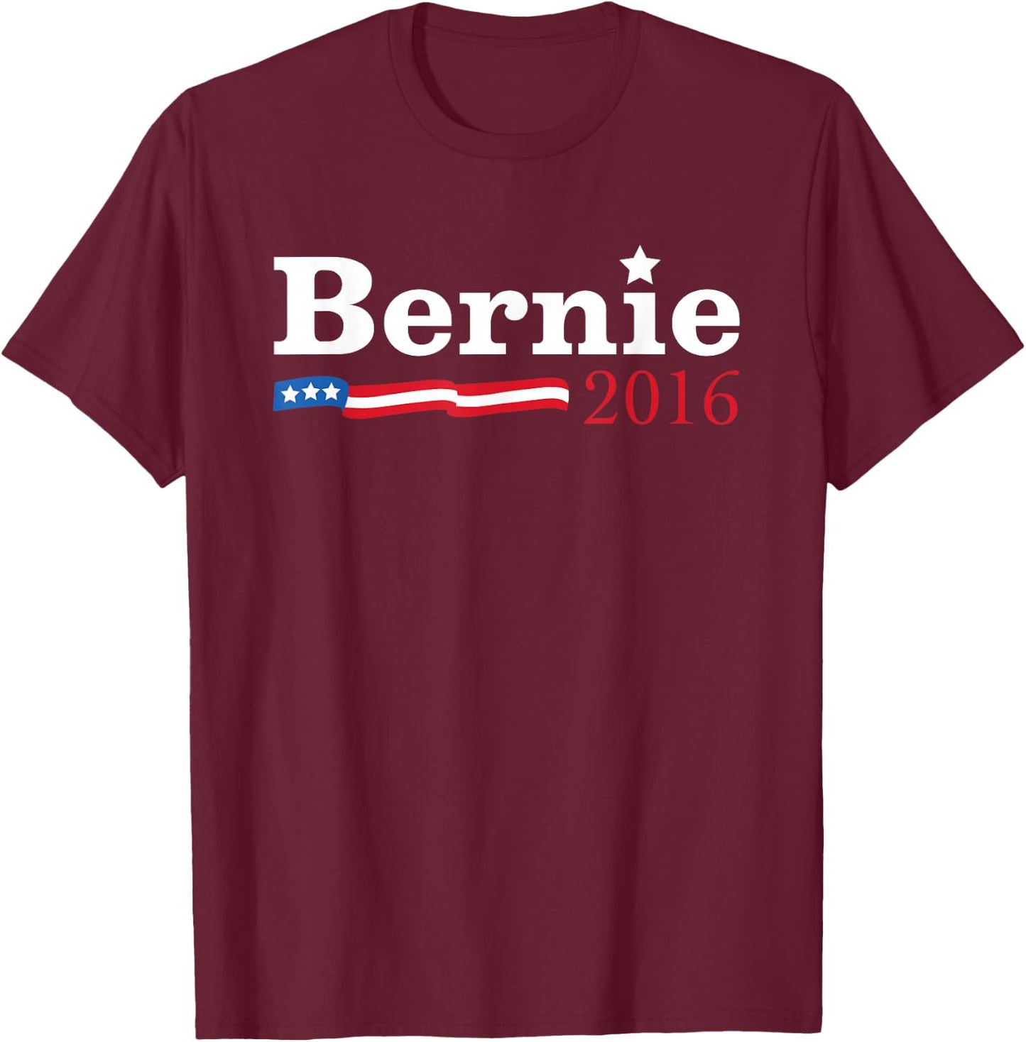 Bernie Sanders Election 2016 T Shirt Blue T-Shirt - T-Shirt | Maroon
