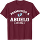 Promovido a abuelo 2024 T-Shirt - T-Shirt | Maroon
