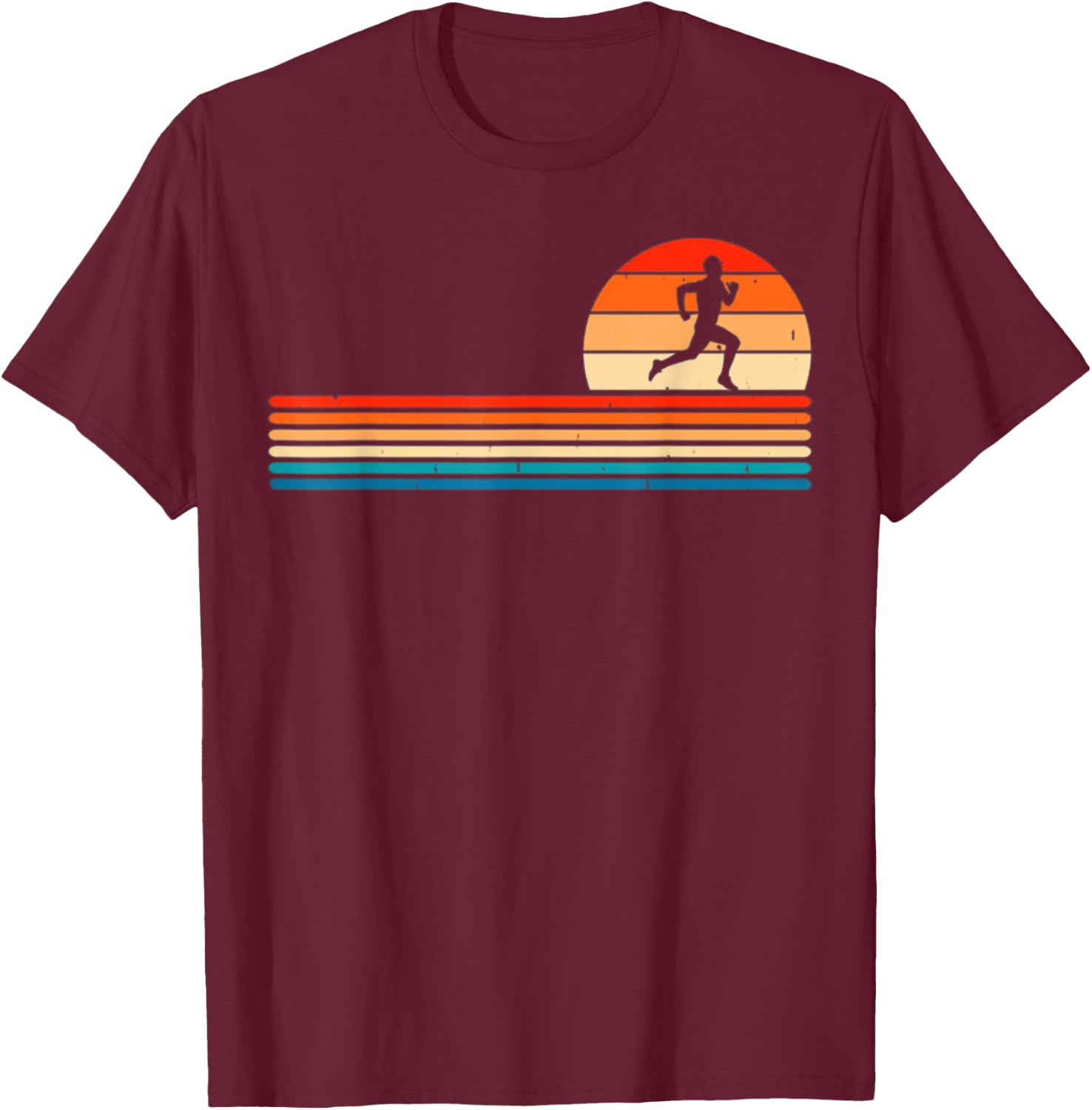 Running humour Je Peux Pas J'ai Trail Running , Black, S T-Shirt - T-Shirt | Maroon