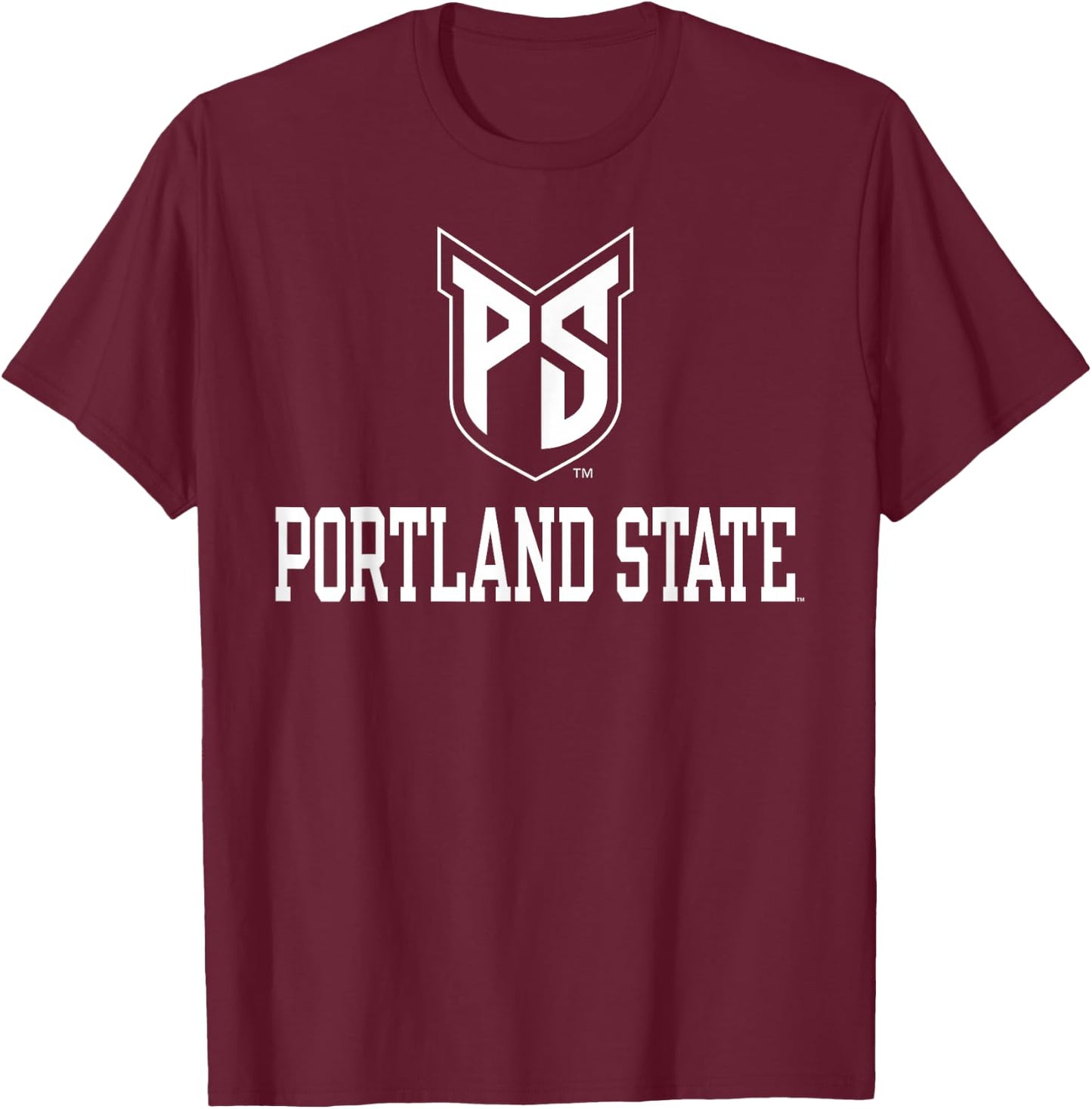 Portland State Vikings Sportsmanship Green T-Shirt - T-Shirt | Maroon