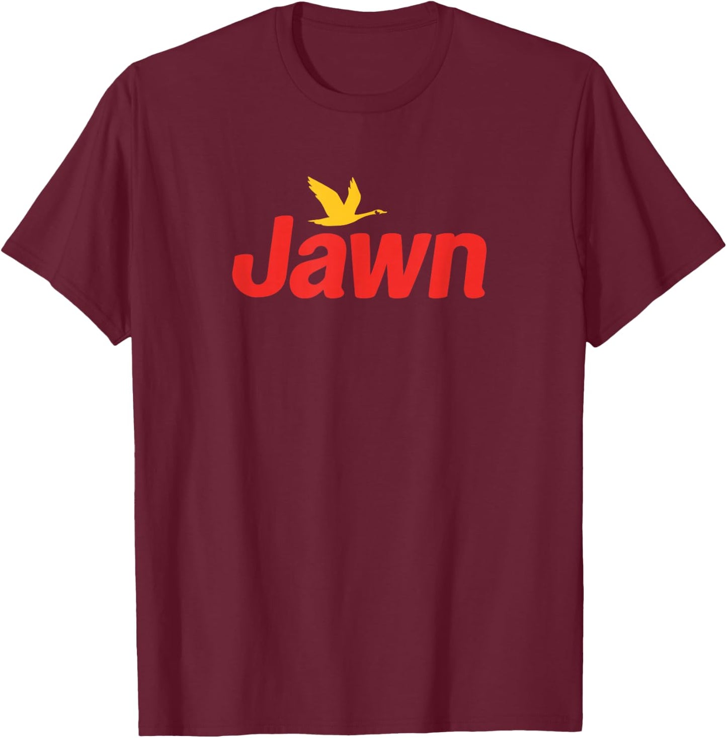 Jawn Food Market Full Color Philly Convenience Store Coffee T-Shirt - T-Shirt | Maroon