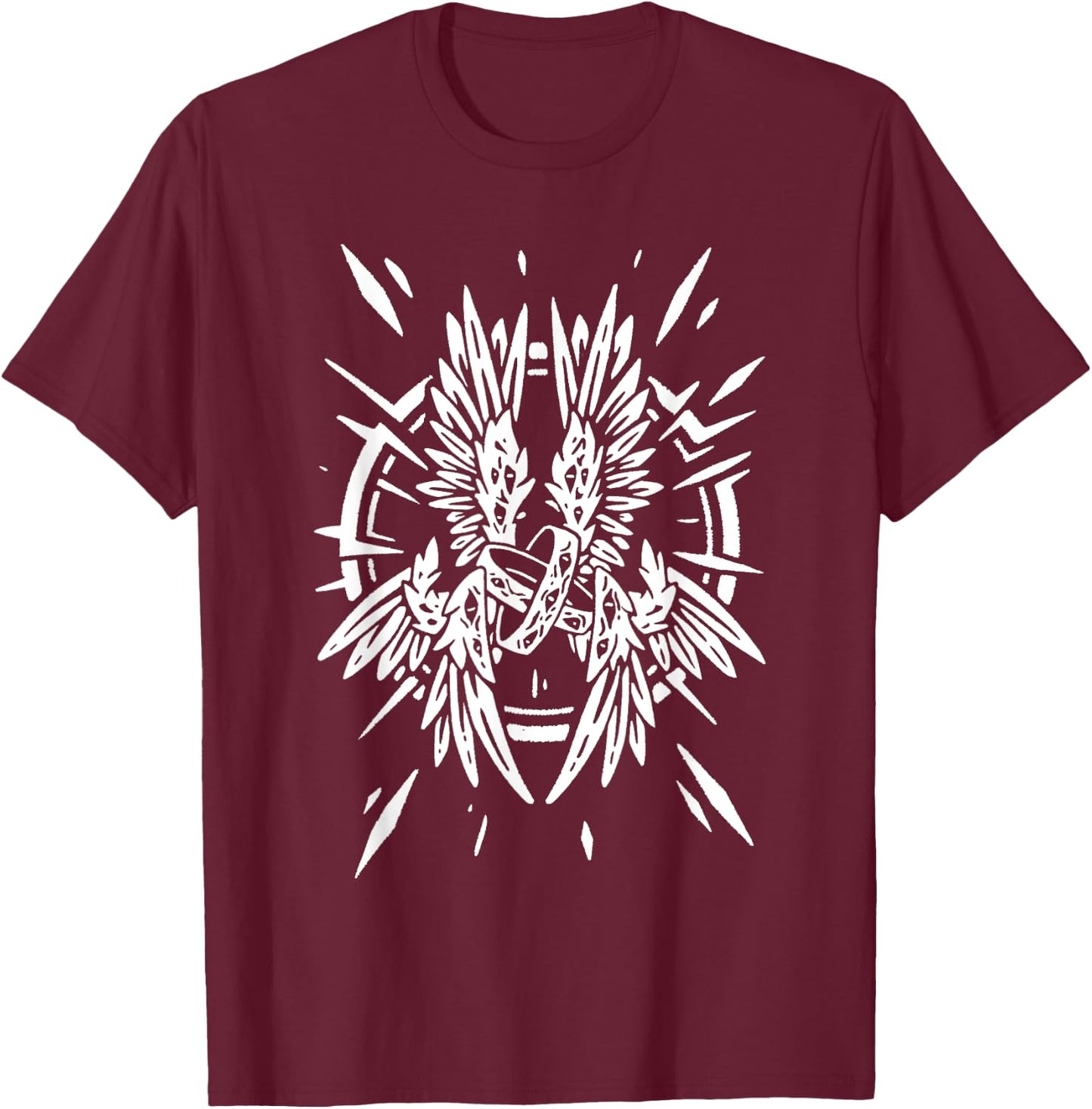 Biblically accurate angel, Be Not Afraid Bible Angel T-Shirt - T-Shirt | Maroon