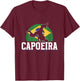 Capoeira Kampfsport Brasilianisch Hobby Training Capoeira T-Shirt - T-Shirt | Maroon