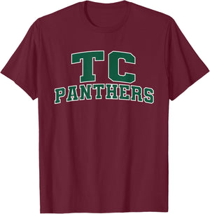 Tompkins Cortland Community College Apparel Sports Fan T-Shirt - T-Shirt | Maroon