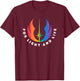 Star Wars Pride Rainbow Jedi Order Symbol For Light and Life T-Shirt - T-Shirt | Maroon