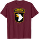 101st Airborne Division T-Shirt - T-Shirt | Maroon