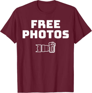 Free Photos T-Shirt - T-Shirt | Maroon