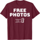 Free Photos T-Shirt - T-Shirt | Maroon