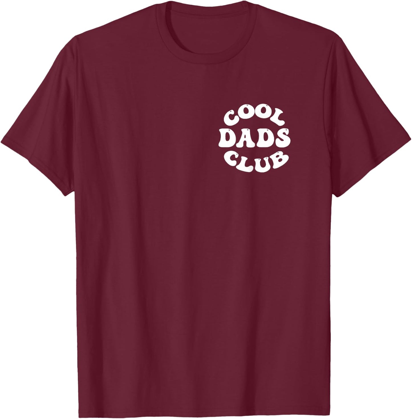 Cool Dads Club Groovy Retro Vintage für Damen Herren Kinder T-Shirt - T-Shirt | Maroon