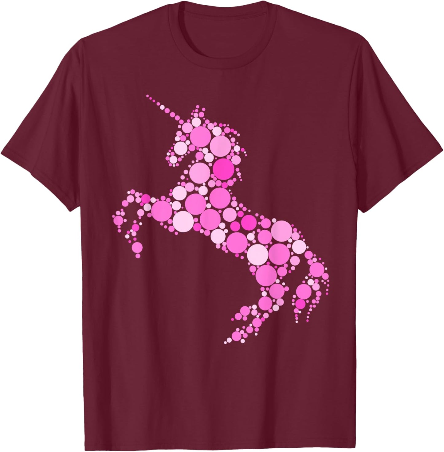 Unicorn Dot Day International Dot Day Polka Dot kids T-Shirt - T-Shirt | Maroon