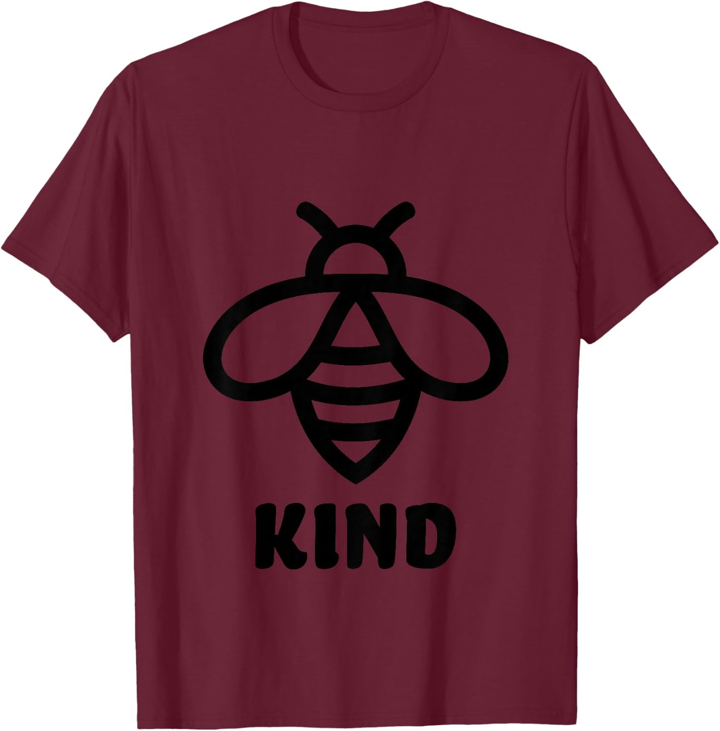 Bee Keeper Girls Honey Bee Shirt Boys Bee Kind T-Shirt - T-Shirt | Maroon
