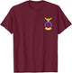 US AIR Force USAF FIRE Protection Rescue Hazmat T-Shirt - T-Shirt | Maroon