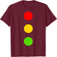 Ampel Costume Women's Men's Children's Adult Carnival , black T-Shirt - T-Shirt | Maroon