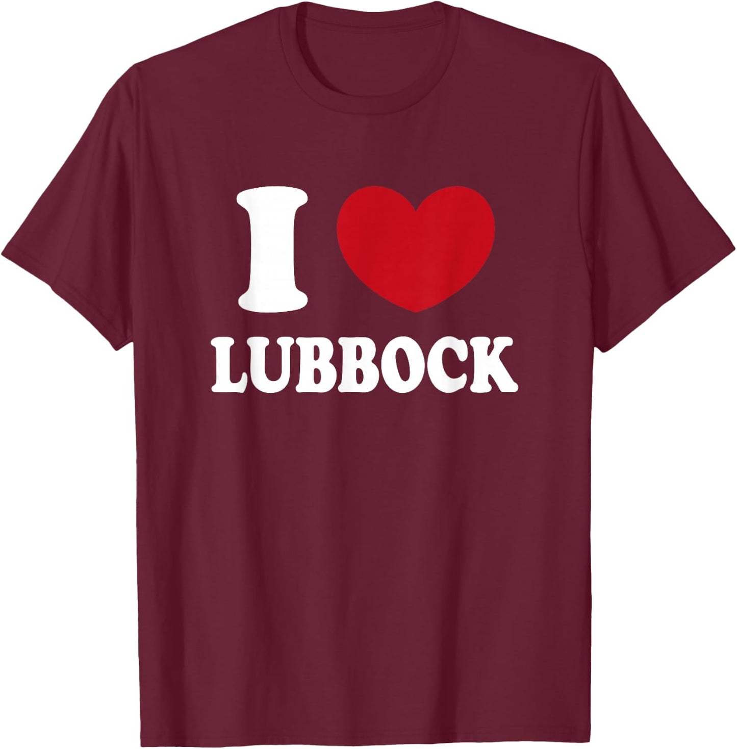 Lubbock T-Shirt - T-Shirt | Maroon