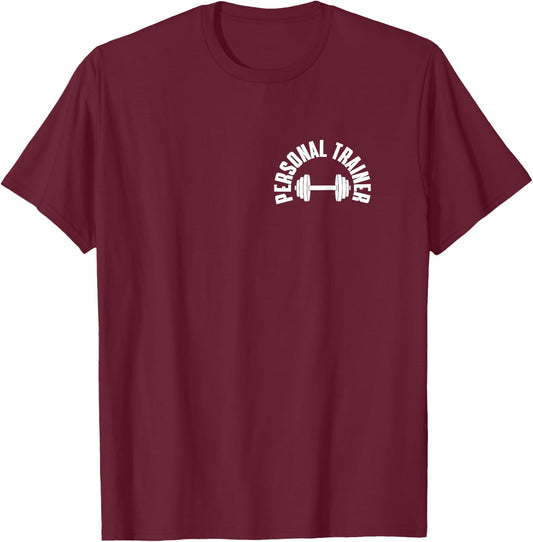 Great Personal Trainer Pocket Wear Fitness Instructor T-Shirt - T-Shirt | Maroon