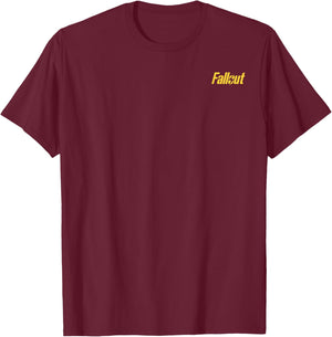 Fallout - Ensemble , black T-Shirt - T-Shirt | Maroon