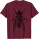 Giant Fly Insect is a Horsefly T-Shirt - T-Shirt | Maroon