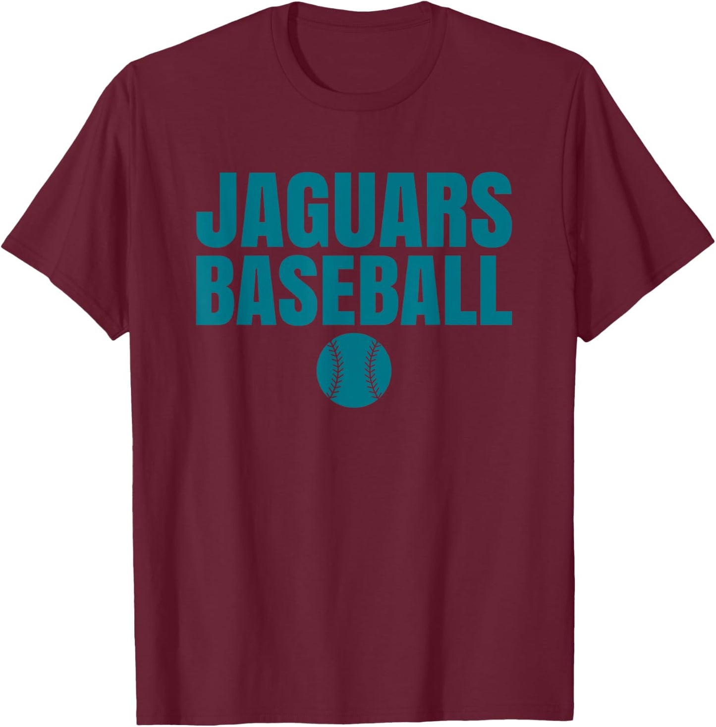 Century Jaguars Baseball T-Shirt - T-Shirt | Maroon