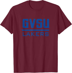 Grand Valley State University GVSU Sports Apparel Fan T-Shirt - T-Shirt | Maroon