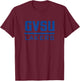 Grand Valley State University GVSU Sports Apparel Fan T-Shirt - T-Shirt | Maroon