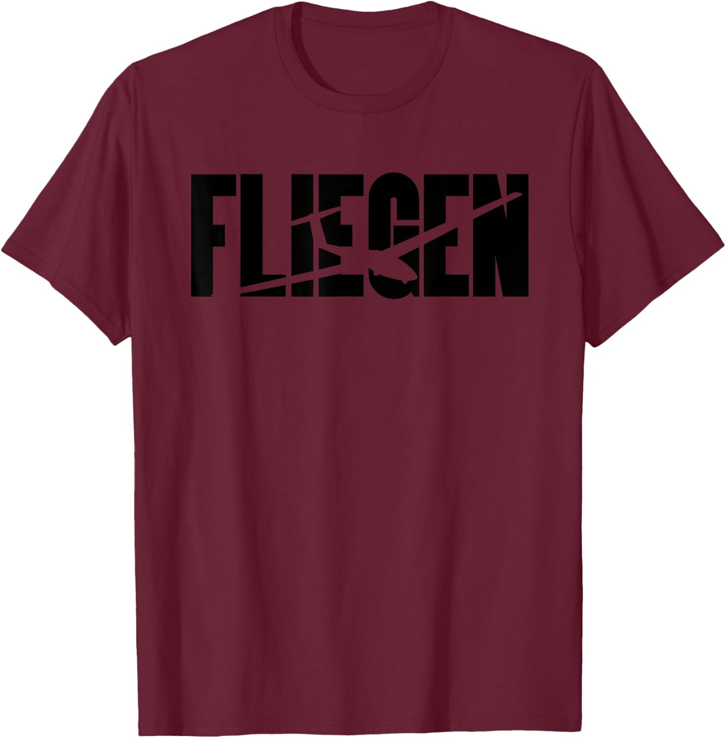 Segelfliegen Segelflugzeug Segelflug T-Shirt - T-Shirt | Maroon