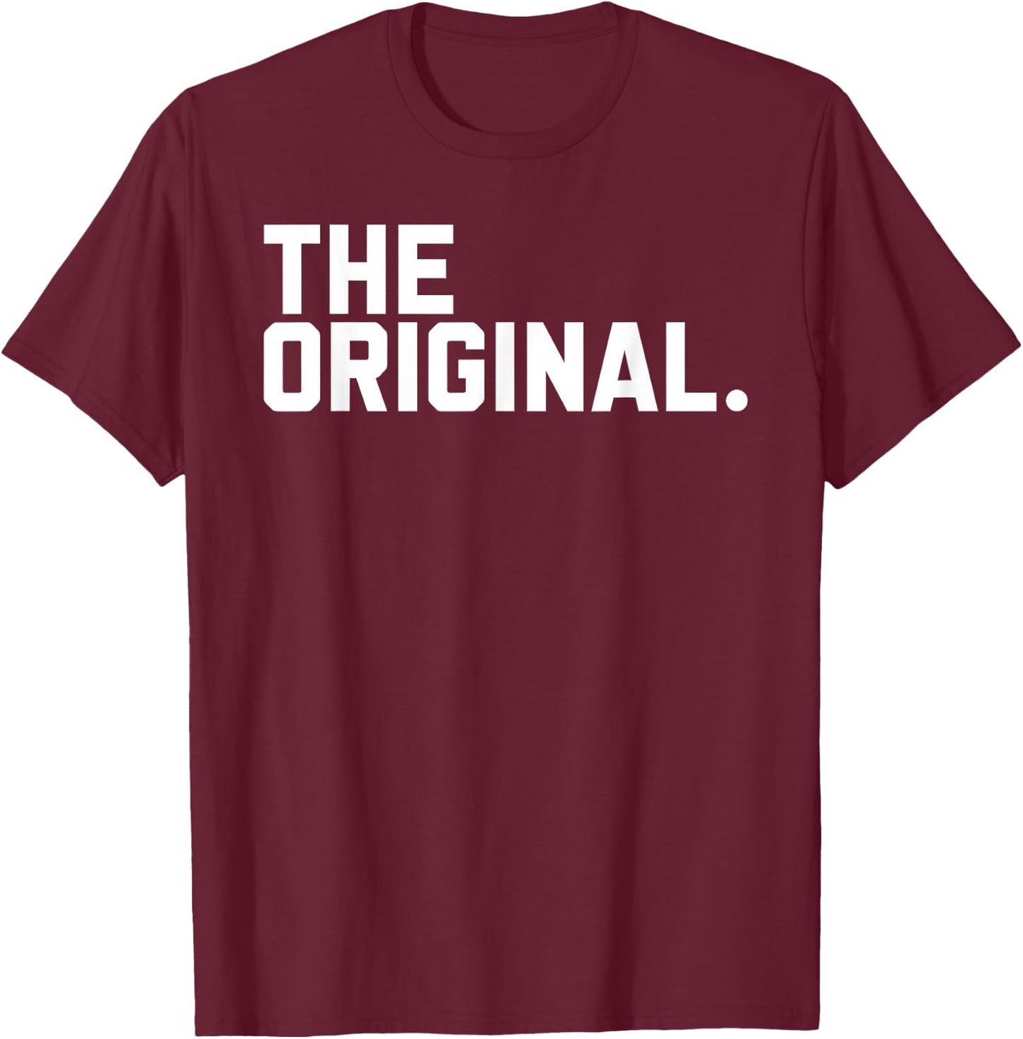 the original the remix partner look Father's Day Mother's Day , black T-Shirt - T-Shirt | Maroon