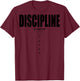 Backprint Fashion Y2K Fitness Gym Accessories Strength Sports Yoga Sports T-Shirt - T-Shirt | Maroon
