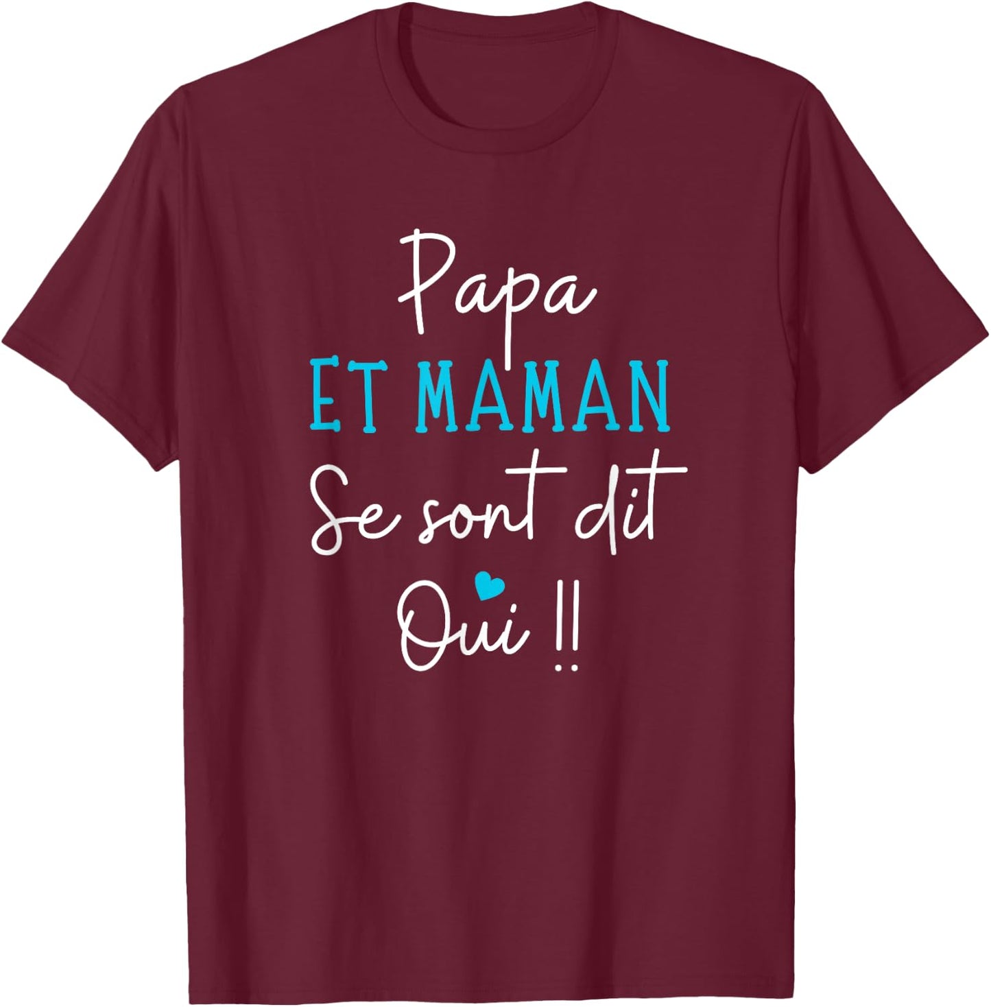 Future Groom She Said Yes - Wedding Fun Dad Mom , Black, S T-Shirt - T-Shirt | Maroon