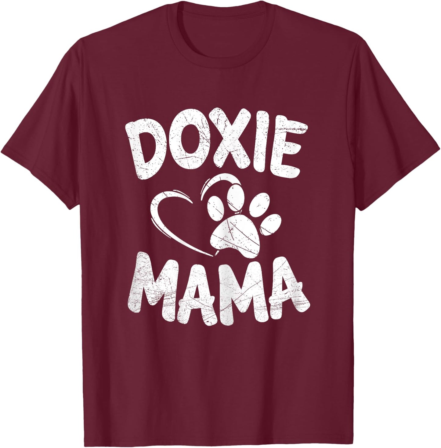 Doxie Mama Dog Mom Dachshund Weiner Owner Gifts Women T-Shirt - T-Shirt | Maroon