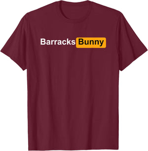 Barracks Bunny Club T-Shirt - T-Shirt | Maroon