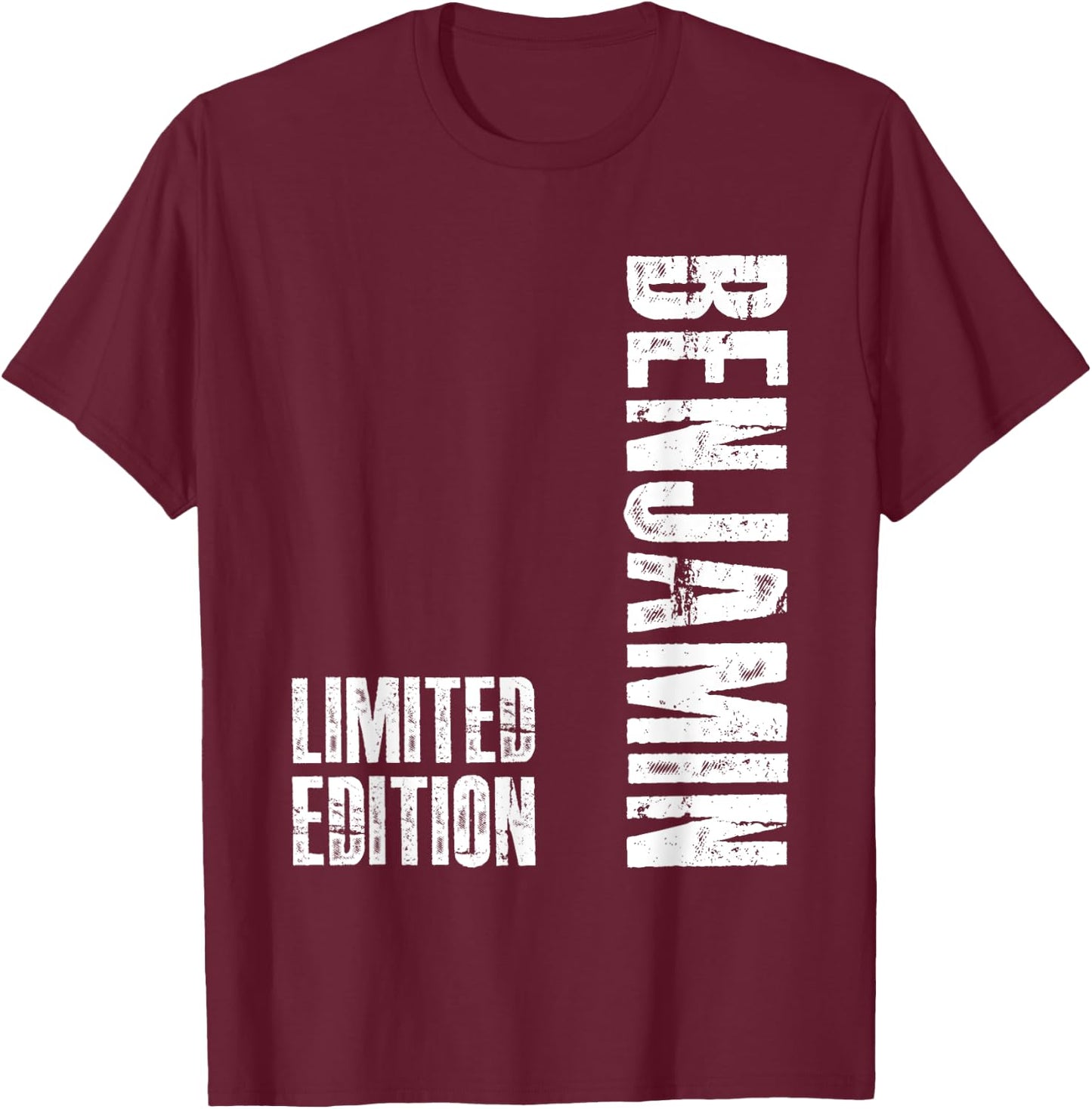Limited Edition Benjamin Gifts - Funny Benjamin T-Shirt - T-Shirt | Maroon
