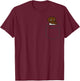 Wirehaired Pointing Griffon Dog In A Pocket T-Shirt - T-Shirt | Maroon