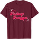 In My Hockey Romance Era Apparel T-Shirt - T-Shirt | Maroon