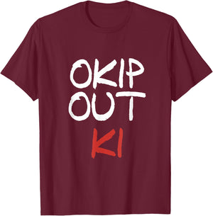 974 reunion island Okup out ki creole saying Reunionese , Black, S T-Shirt - T-Shirt | Maroon