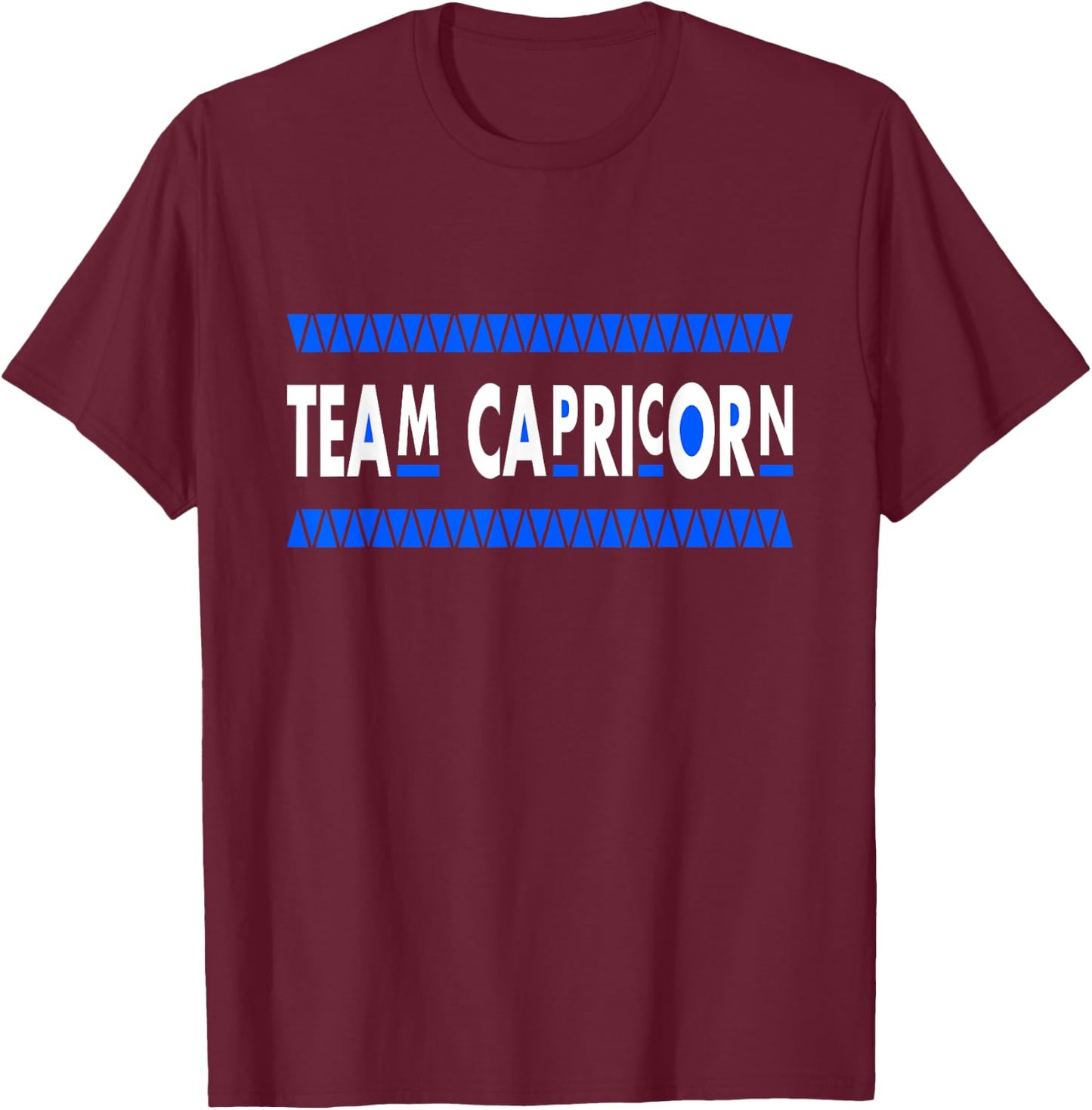 Team Capricorn Girl Capricorn Man January December Birthday T-Shirt - T-Shirt | Maroon