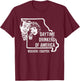 Missouri Day Drinking Shirt Beer Wine Drinker Alcohol Gift T-Shirt - T-Shirt | Maroon
