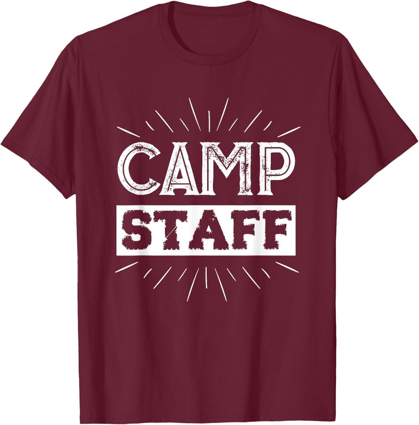 Camp Staff T-Shirt - T-Shirt | Maroon