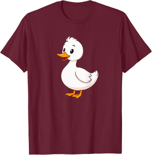 #snirt Duck Chick Baby Duck Mobile Phone Cover T-Shirt - T-Shirt | Maroon