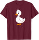 #snirt Duck Chick Baby Duck Mobile Phone Cover T-Shirt - T-Shirt | Maroon