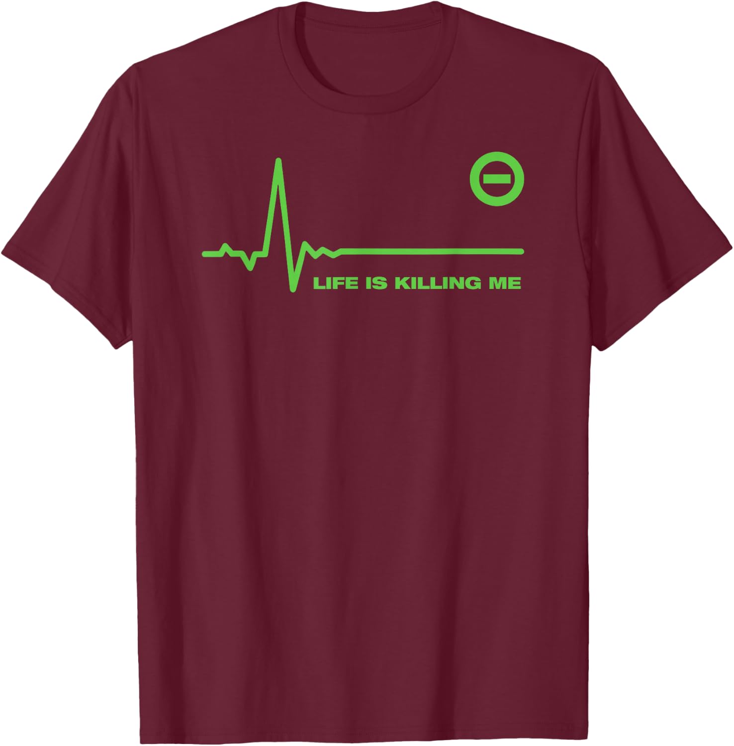 Type O Negative Toxicity Distressed , black T-Shirt - T-Shirt | Maroon