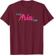 Aria Personalized Name It's an Aria Thing Birthday T-Shirt - T-Shirt | Maroon